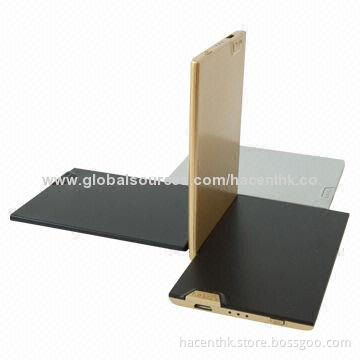 Most Complete/Ultra-thin Power Bank with 12,000mAh Capacity, Sized 86*56*4.8mm